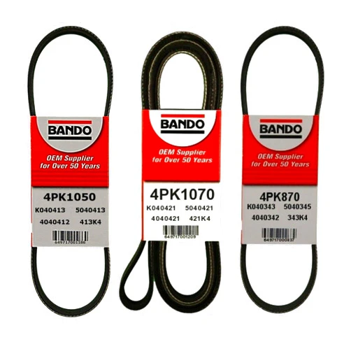MyParts Replacement A/C P/S Alternator Drive Belt kit Mechanics Choice for Toyota 4Runner Tacoma Tundra V6