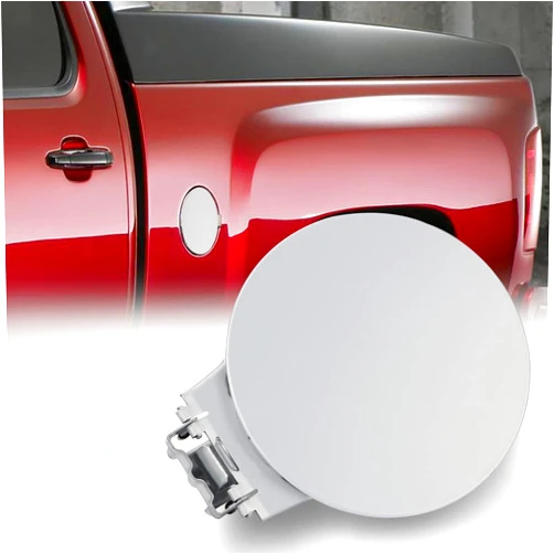 SEINECA Fuel Door Gas Tank Cover Compatible with Chevy Silverado GMC Sierra (1999-2006) with Steel Bed Replaces # 0856-029, 1054493, 15124080