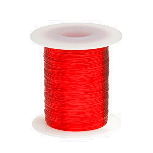 Remington Industries 30SNSP.125 Magnet Wire, Enameled Copper Wire Wound, 30 AWG, 2 oz., 402' Length, 0.0108