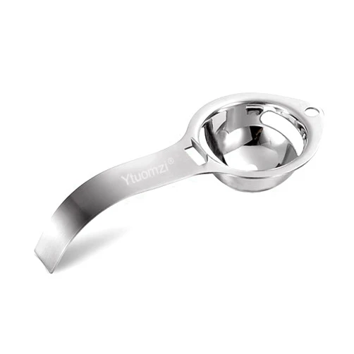 Ytuomzi Egg Separator Egg Yolk White Filter Food Grade Egg Divider Stainless Steel Egg Sieve Kitchen Gadget Cooking/Baker Tool Egg Extractor