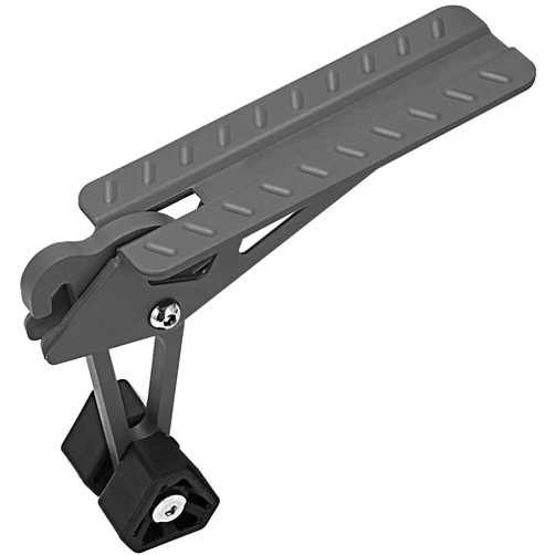 TOOENJOY Universal Fit Car Door Step, Foldable Roof Rack Door Step Up on Door Latch, Both Feet Stand Pedal Ladder, Easy Access to Rooftop for Most Car, SUV, Truck, Max Load 400 lbs (Grey)