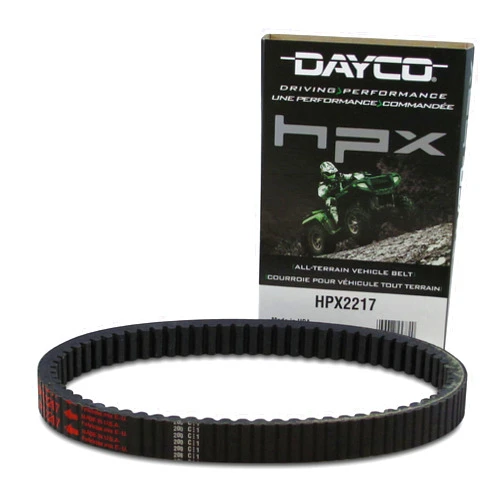 Dayco HPX2217 HPX High Performance Extreme ATV/UTV Drive Belt, Black