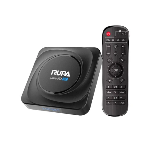 RUPA 8K Android TV Box 11.0, RUPA Smart TV Box RK3566 4-Core 64 Bits, 8GB RAM 64GB ROM Android Box with 1000M LAN Dual WiFi 2.4G/5G, Support 8K/6K/4K 3D BT4.0 USB 3.0 Android TV Box