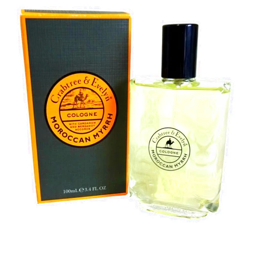 Crabtree & Evelyn MOROCCAN MYRRH Mens Cologne Spray 3.4 oz