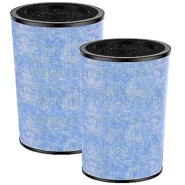 JORAIR 2 Pack AP300 Replacement Filter Compatible with Instant AP300 Air Puri-fier, 3 Stages Filter of H13 Grade True HEPA Filter, Activated Carbon and Pre-filter, Compare to F300 Filter