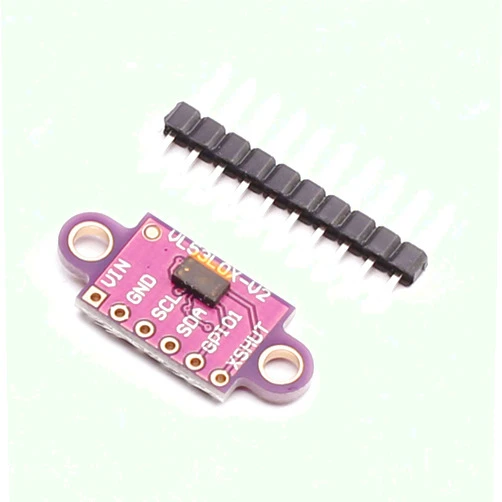 DEVMO GY-VL53L0XV2 L53L0X TOF Time-of-Flight Distance Sensor 940nm Laser Ranging Distance Module I2C IIC Compatible with Arduin
