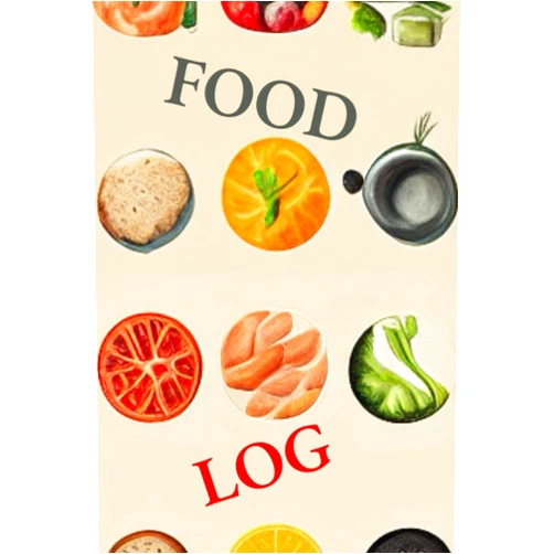 Chudy Design Promotion Food Log: Daily Journal Diet