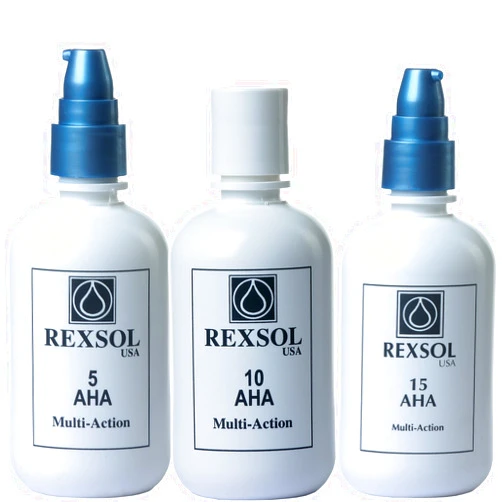 REXSOL AHA Multi-Action Anti-Wrinkle Cream | With Vitamin E, Algae Extract, Ginseng Extract, Calendula Extract, Caviar Extract. (Pack of 3, 120 ml/4 fl oz Each, 360 ml/ 12 fl oz Total)