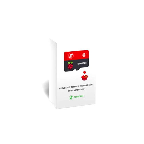 Sonicon Preloaded RetroPie Batocera Emulator MicroSD Card w/NES/SNES/Sega/GB/Atari/Arcade/Mame/Genesis/N64, Plug&Play (128GB, for Raspberry Pi 4/4b+/400)
