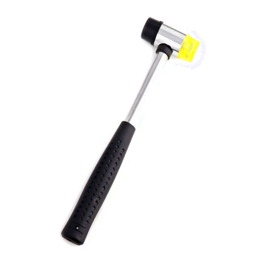 Holmer Guitar Fret Hammer Guitar Anatomy Luthier Tools Fretting Hammer with Double Head for Electric Acoustic Bass Guitar or Mandolin, Banjo and Ukulele