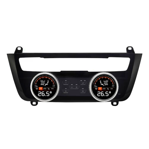 VIKNAN Touch AC Knob for BMW 3 Series F30 F31 F34 F35 AC Panel Display Screen Air Conditioning Control Touch LCD Screen 2014 2015 2016 2017 208 2019 Year (Black)