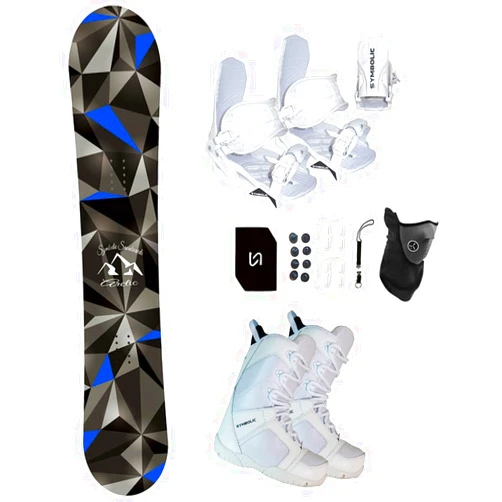 Symbolic Arctic Women's Girl's Snowboard & Bindings & Choice Boots Complete Package