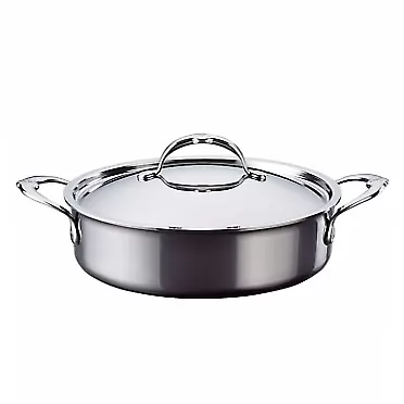 Hestan - NanoBond Collection - Stainless Steel Titanium Sauteuse, 3.5 Quart Sauce Pan 3.5 Quart Sauteuse