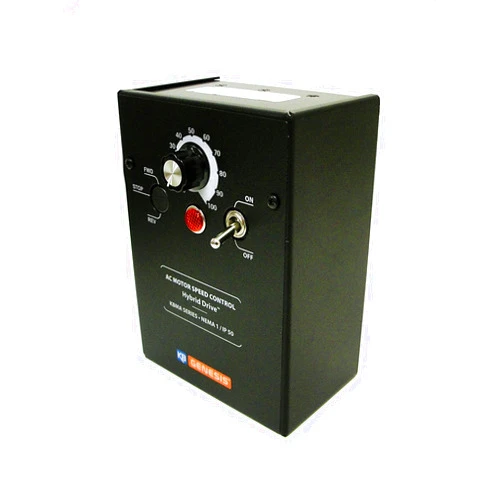 KB Electronics, 9533, KBMA-24D, 1HP, 1-Phase, 110-120V;200-240V (Input), 3-Phase, 240V (Output) - (for Use With 3-Phase Motor) Nema 1 Enclosure, Variable Frequency Drives