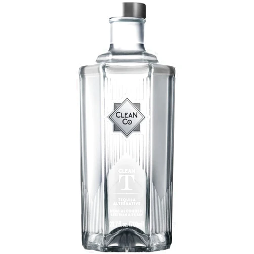 ChromaCast Clean Co Non-Alcoholic Tequila Alternative 700ml Bottle | Made in England | Premium Alcohol-Free Spirit | Sugar Free, Gluten Free Spirits