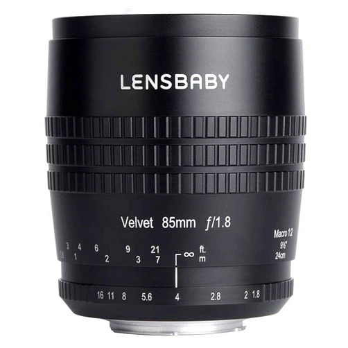 Lensbaby Velvet 85 Fuji X Black