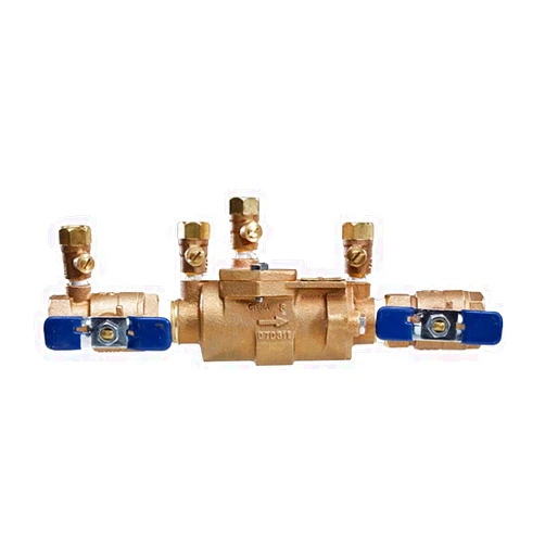 Febco 1112 850-QT Double Check Valve Bronze Body Quarter Turn Shutoff, 3/4