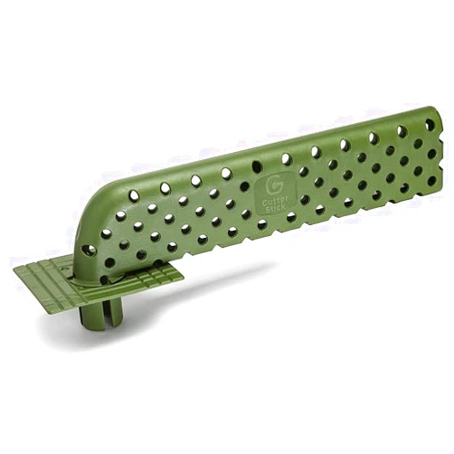 Gutter Stick® | Leaf filter gutter protection and gutter guard. Keeps water flowing out of gutters in between cleanings even with leaves and debris. Ridiculously easy DIY for year-long protection.