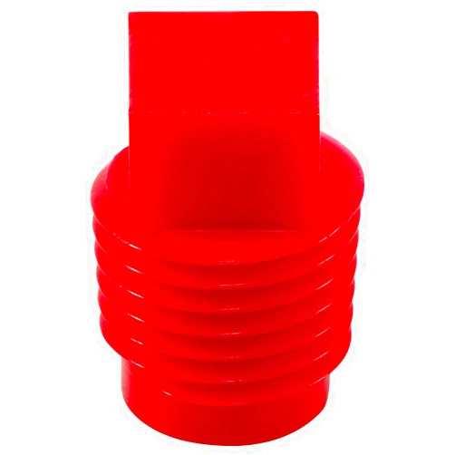 Caplugs 99390175 Plastic Threaded Plug for Pipe Fittings. P-38, PE-HD, to Plug Thread Size 3/8 NPT