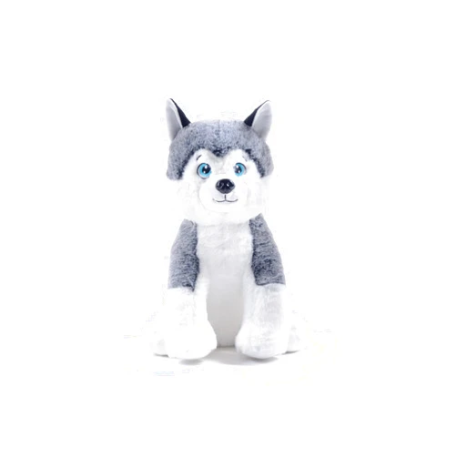 The Zoo Factory Huskey Kit by DubiDo - 16 Inch Huskey, Birth Certificate, Red Heart, and Stuffing