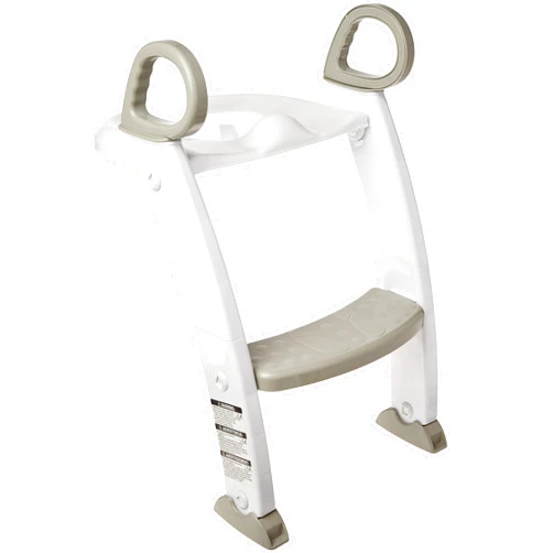 Spuddies Potty with Ladder, White/Gray, One Size (Pack of 1)