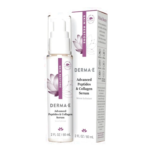 Derma E Advanced Peptide and Collagen Serum, 2.0 ounces. Pack of 8