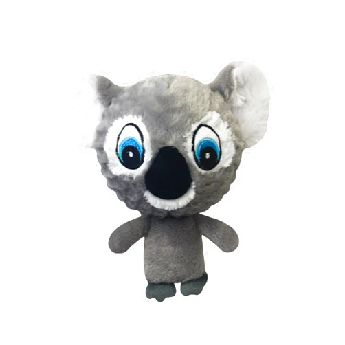 Multipet 43235-1 Knobby Noggins Koala Dog Toy