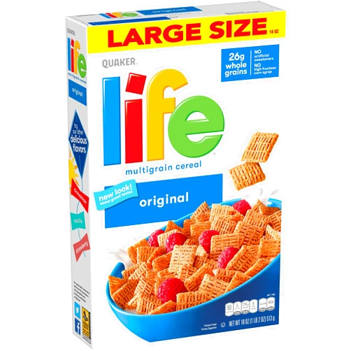 Quaker Life Cereal, Original, 18 Ounce