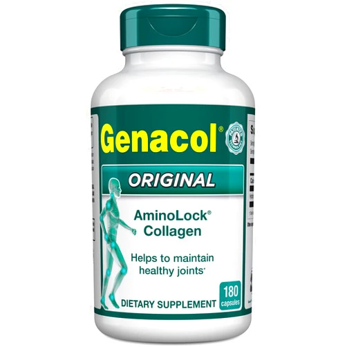 Genacol Collagen Peptides Joint Supplements for Men & Women by Genacol | Exclusive Hydrolyzed Collagen Pills | Helps Maintain Healthy Joints | Colageno Hidrolizado | Genacol Original 180 Capsules