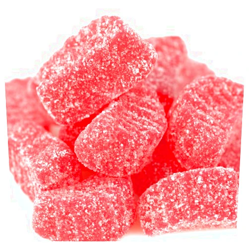 SweetGourmet Fruit Slices - Cherry - Unwrapped, 5 lbs