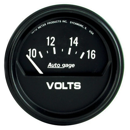 AUTO METER 2319 Autogage Electric Voltmeter Gauge, 2.625 in.