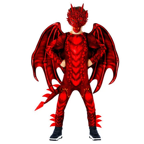 Morph Red Dragon Costume Kids Dragon Costumes For Boys Halloween Costumes For Boys Dragon Wing Kid Costume