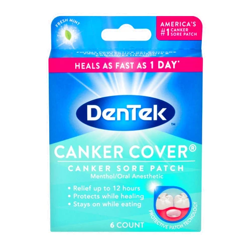 DenTek Canker Cover Patch, 6 Count 6 Count (Pack of 1)