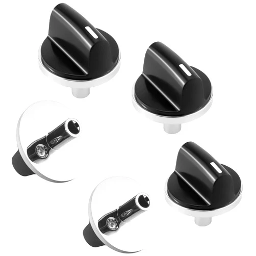 MIFLUS 650847 Knob Cooktop Stove Replacements Compatible for Bosch Stove Knobs Replacements/Electric Stove Knobs,Gas Range,Oven Stove Top Range Surface Burner Knobs,5 Packs