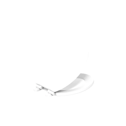 KOHLER K-25883-0 Triko Elongated Closed-Front Toilet Seat and Lid with Quiet-Close Technology, White