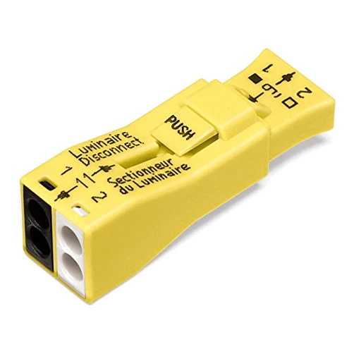 Wago 873-902 LUMI-NUTS? PUSH WIRE? Connector for Luminaire Disconnect 25 PK