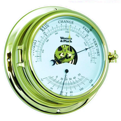 WEEMS & PLATH Weems and Plath Endurance II 135 Barometer/Thermometer Brass