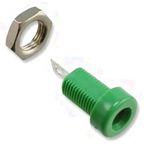 Best Price Square Johnson - Cinch Connectivity Banana Jack, 15A, Solder, Green - 108-0904-001