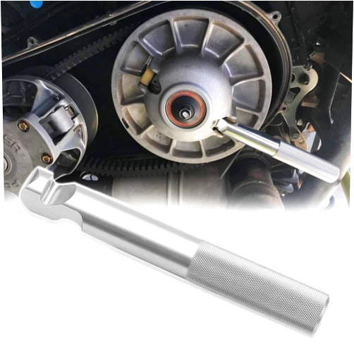 PEATOVIE Belt Changing Tools Belt Replacement Tools Clutch Removal Wrench Tool Kit Compatible with Polaris RZR 900 S 1000 S XP 800 Turbo - Silver