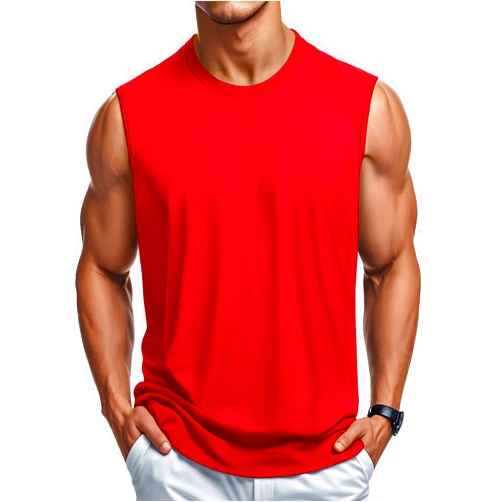 MAGCOMSEN Men's Tank Top Cotton Muscle Workout Gym Shirts Moisture Wicking Lightweight Summer Casual Sleeveless Shirts