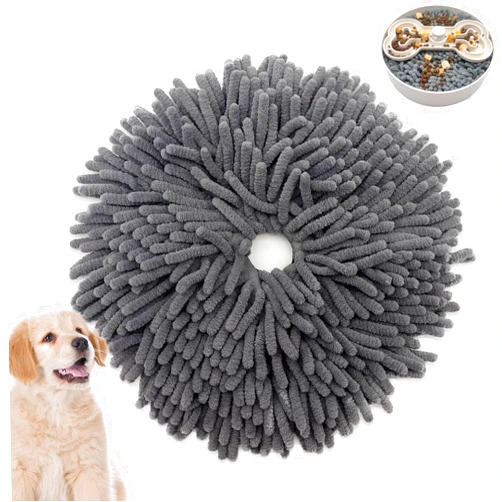 Puzzle Feeder Dog Sniff Mat, Interactive Dog Training Toy and Slow Feeder Insert