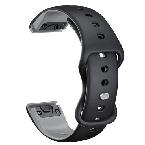 CUZOW Compatible with Fenix 7 22mm Watch Band for Fenix 8 47mm/Fenix 6/Fenix 5/Fenix 6 pro/Fenix 5 plus, Quickfit Watch Band Soft Silicone for Instinct/Forerunner 935/945/Approach s60/S62, Replacement Band