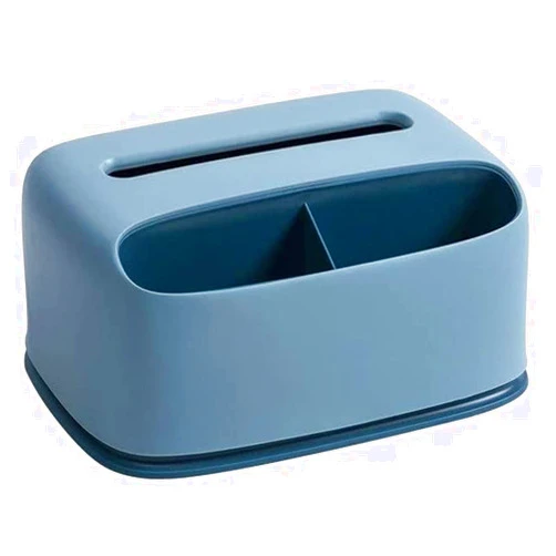LJINK Tissue Box Tissue Box Holder, Rectangular Napkin Holder Table Tissue Cover Office Tissue Dispenser Table Napkin for Restaurant Vanity Countertops Bar
