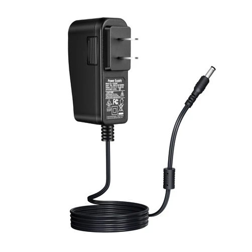 Security-01 AC 100-240V to DC 12V 0.5A/500mA Power Supply Adapter 5.5mm x 2.1mm,12 Volt Power Adapter Transformers for CCTV Camera,Speaker,Router,Printer,UL Listed
