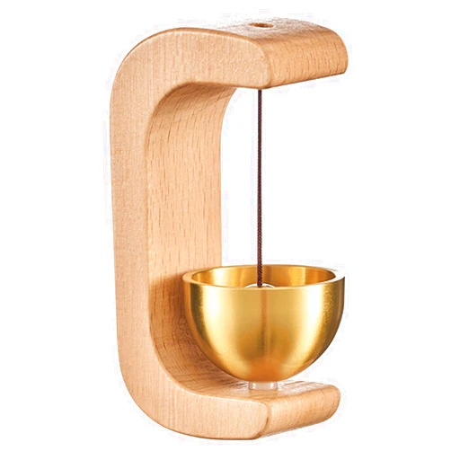 EDINGM Shopkeepers Bell for Door Opening, Magnetic Shopkeepers Bell Wood Doorbell Wind Chime for Refrigerator, Room, Porch, Garden, Backyard, Restaurant,Home Garden Windchime Housewarming Gift