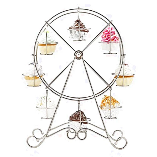 Charmed Fashion Inc Charmed Ferris Wheel Cupcake Stand for Carnival and Circus Theme Party