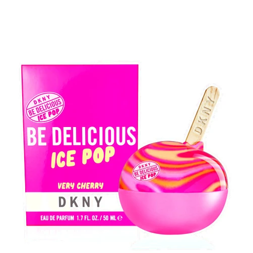 DKNY Be Delicious Ice Pop Eau de Parfum Perfume Spray For Women, Very Cherry, 1.7 Fl. Oz.