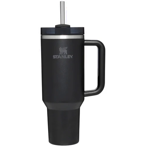 STANLEY Quencher H2.0 FlowState Tumbler 30oz (Black), 5.43'' x 11''