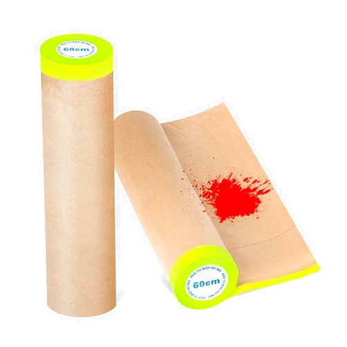 Actomall Pre-Taped Masking Paper for Painting, 24