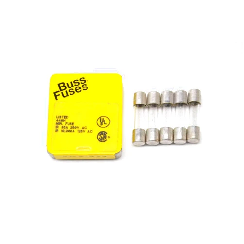 Bussmann AGX-3/4 AGX Series Fuse, Fast Acting, 3/4 Amp, 250V, Glass Tube, 1/4